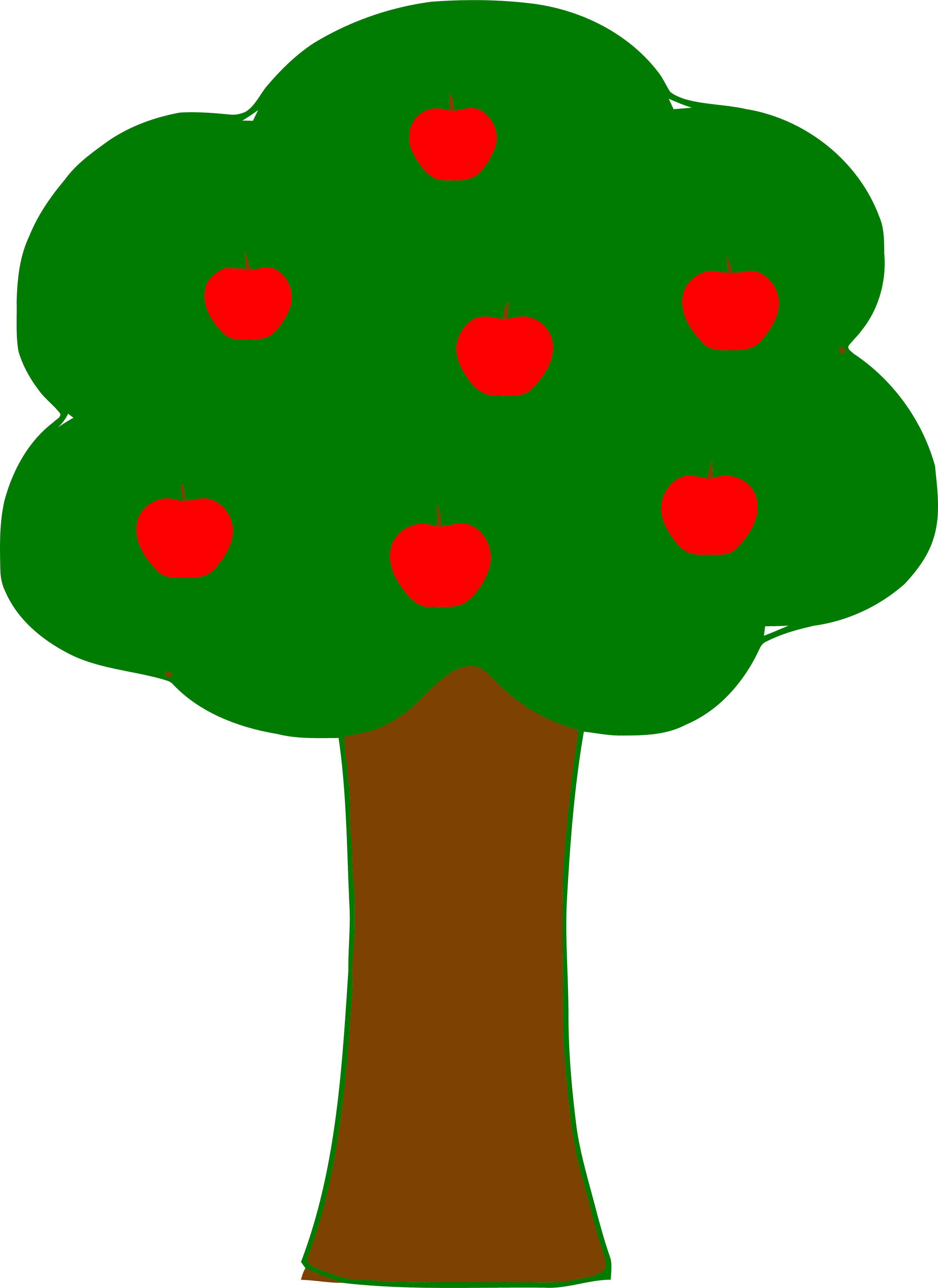Download Apple Tree Simple Drawing Clipart (5304954) PinClipart
