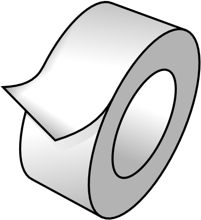 Masking Tape - Circle Clipart (600x600), Png Download