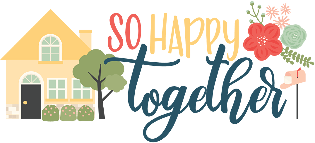 Simple Stories So Happy Together Clipart (1100x505), Png Download