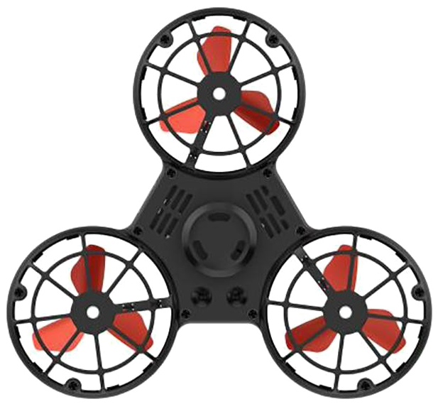 Black Fidget Spinner Png Photo - Spinner Voladores Clipart (800x800), Png Download