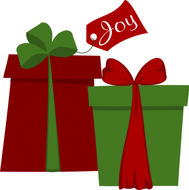 Christmas Presents Clipart Png Transparent Png (650x655), Png Download