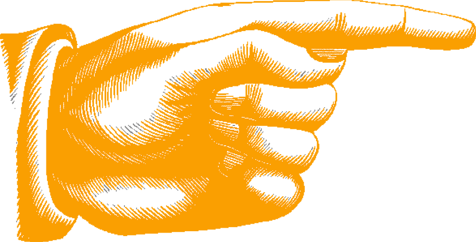 Finger Pointing Clipart (964x490), Png Download