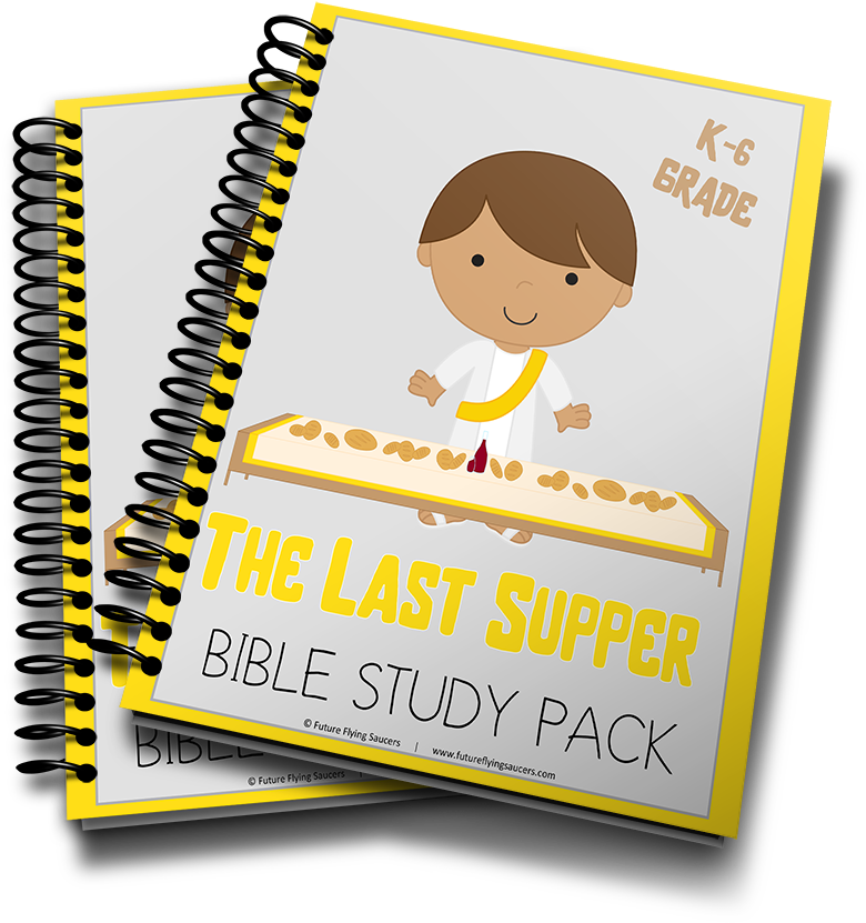 Last Supper - Jonah And The Whale Mini Book Clipart (900x983), Png Download