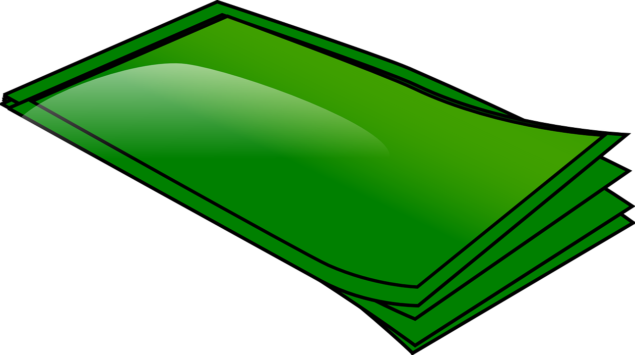 Dollar Bill Clip Png Transparent Png (1280x717), Png Download