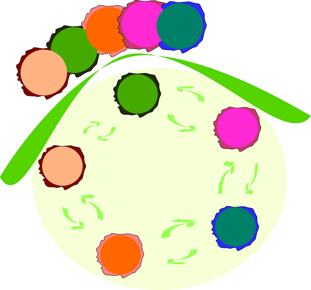 Red, Green, Team, Purple, Orange, Balls, Abstract - Mindfulness Team Clipart (640x596), Png Download