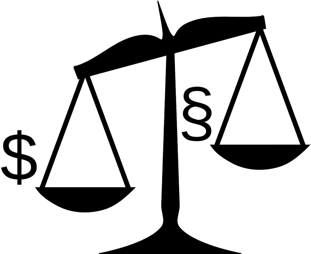 Scales Of Justice Clip Art - Png Download (1200x851), Png Download