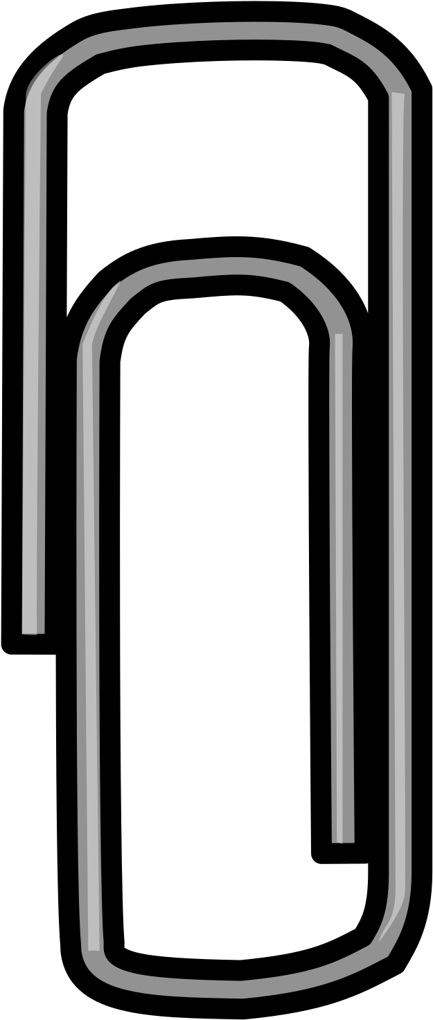 Paper Clip Clip Art - Png Download (960x1920), Png Download