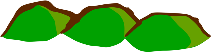Plant,leaf,green - Hills Clipart - Png Download (750x750), Png Download