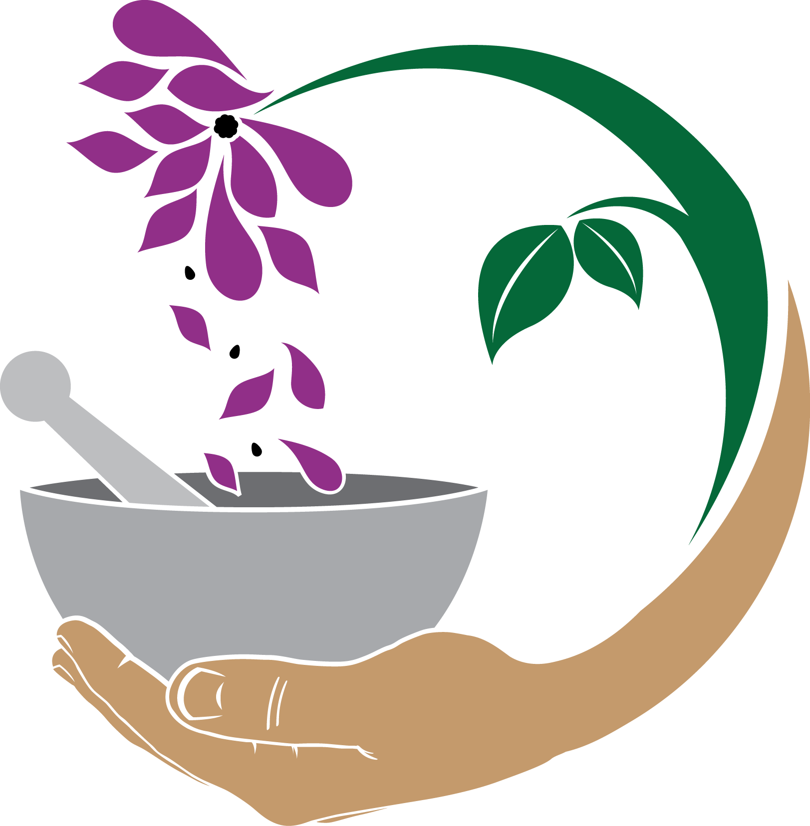 Herbs Clipart Circle - Illustration - Png Download (1623x1656), Png Download