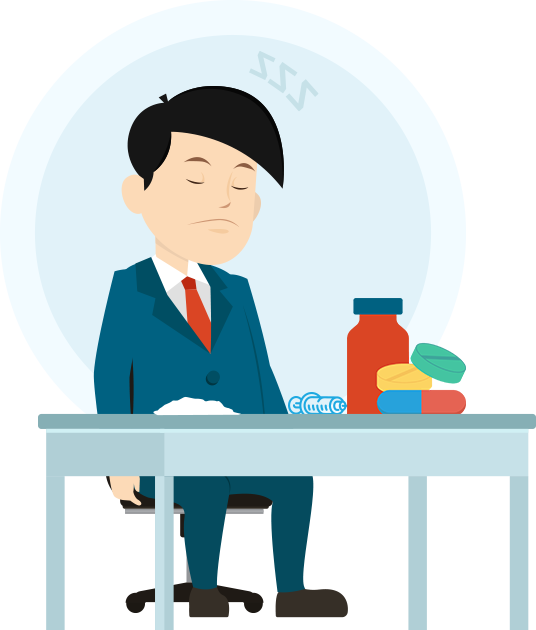 Consumption Of Methamphetamine - Cartoon Clipart (536x630), Png Download