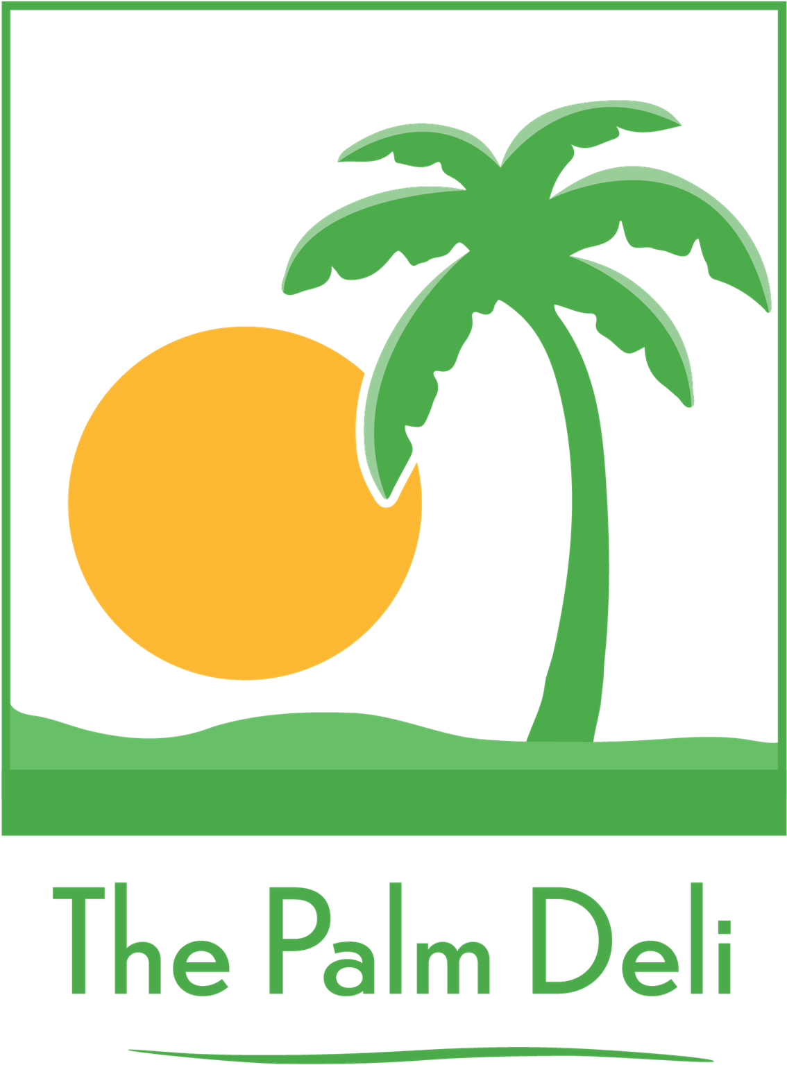 The Palm Deli Clipart (1200x1625), Png Download