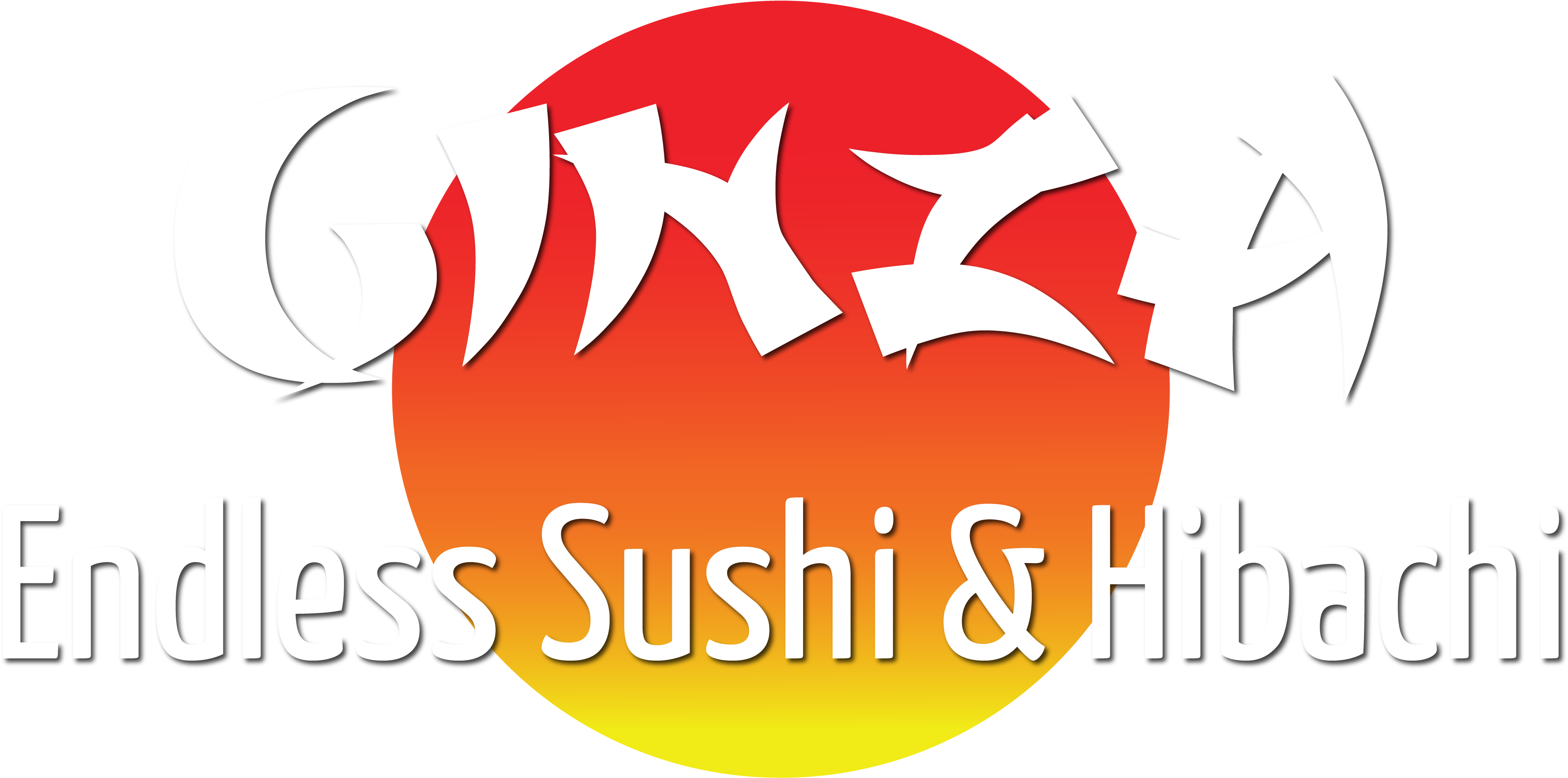 Ginza Endless Sushi & Hibachi - Emblem Clipart (3600x1762), Png Download