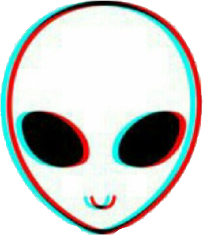 26 Aesthetic Clipart Retro Free Clip Art Stock Illustrations - Alien Png Transparent Png (828x893), Png Download