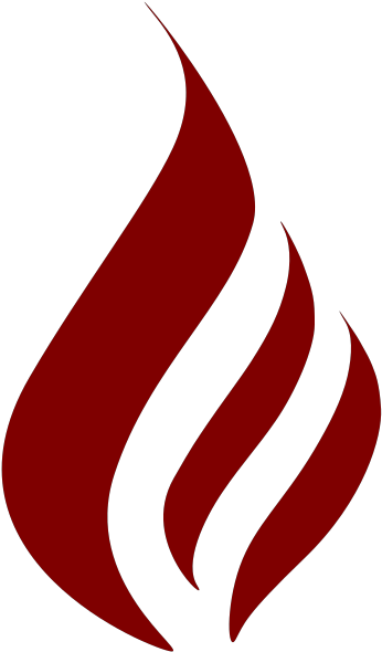 Maron Flame Logo Svg Clip Arts - Png Download (1024x1024), Png Download