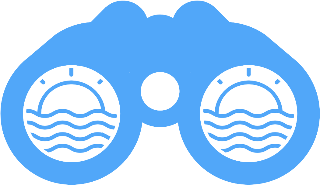 Icon Of Binoculars - Binoculars Icon Free Clipart (1200x1200), Png Download