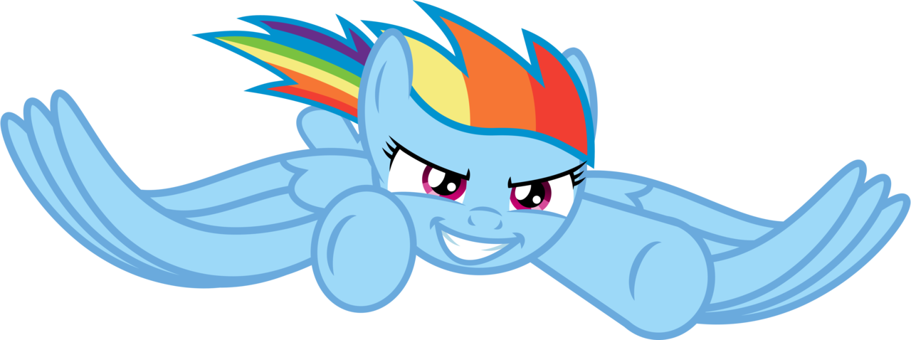 Grin Clipart Smirk - Cartoon - Png Download (1280x478), Png Download