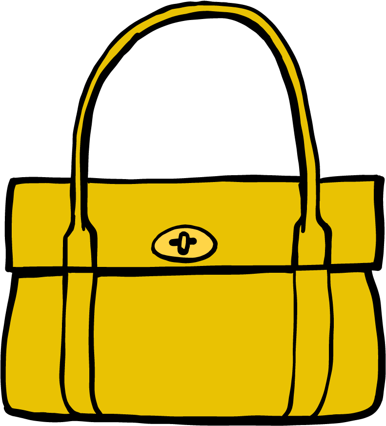 Handbags Messages Sticker-5 - Tote Bag Clipart (900x900), Png Download