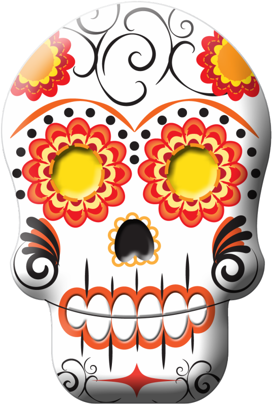 Calavera Skull Clip Art - Calavera - Png Download (636x870), Png Download