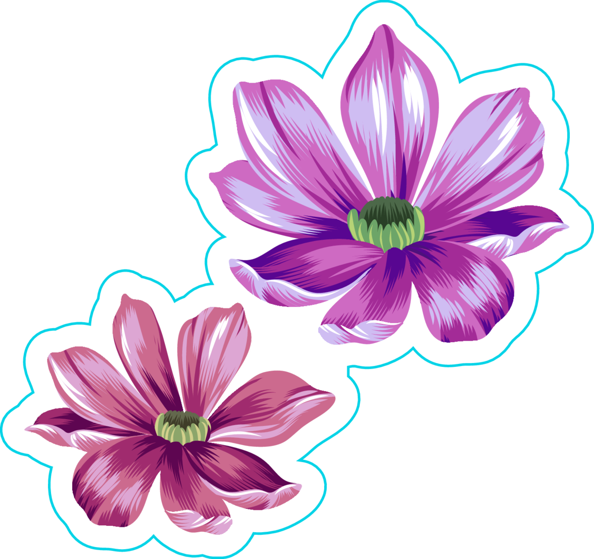 Day Of The Dead With Purple Hair Sticker Png Png Emoji - Portable Network Graphics Clipart (1200x1129), Png Download