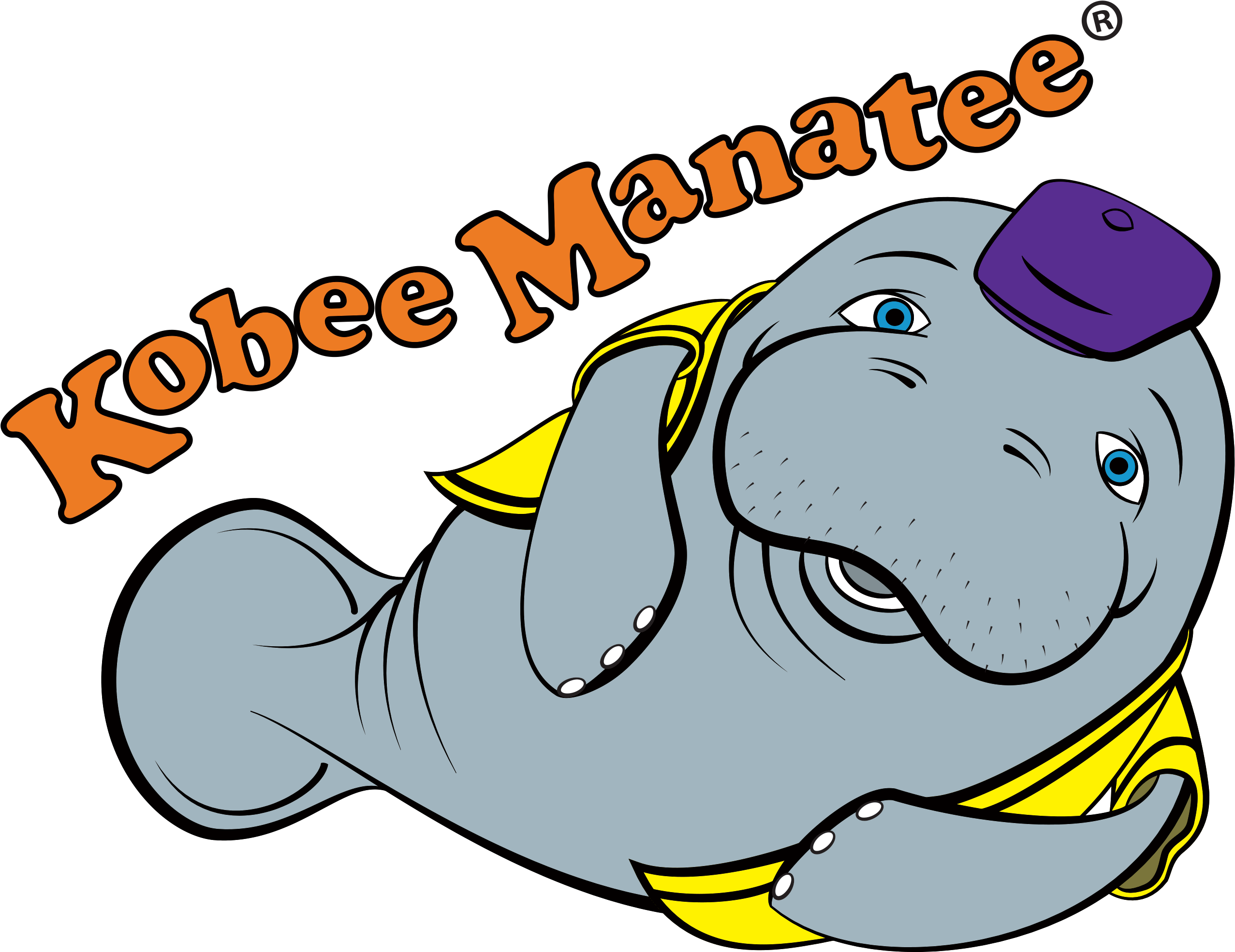 Download Kobee Manatee Logo - Fun Manatee Clipart - Png Download