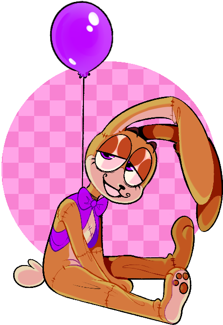 Cute Glitchtrap Clipart (557x674), Png Download