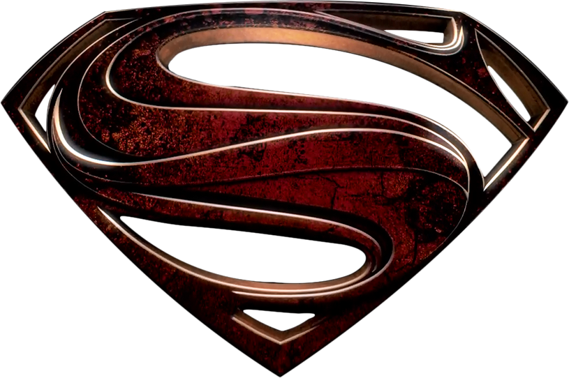 Logopedia - Man Of Steel Movie Logo Clipart (815x542), Png Download