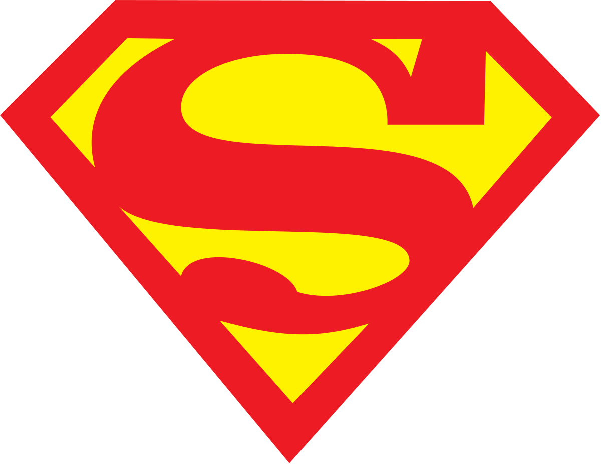 Superman Logo Png Clipart (1200x927), Png Download