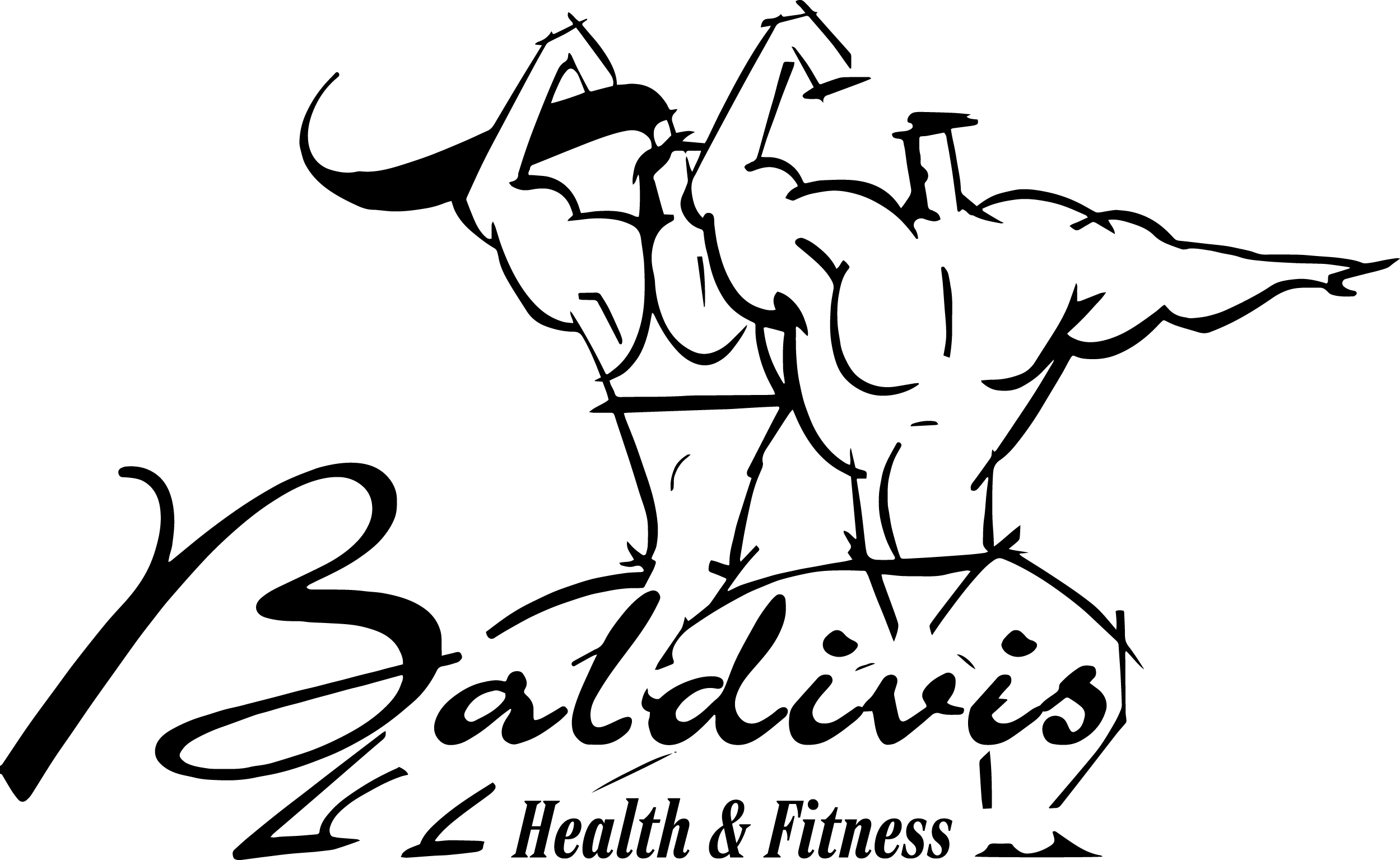 Transparent Health And Fitness Clipart - Health And Fitness Lifting Drawing - Png Download (2499x1535), Png Download