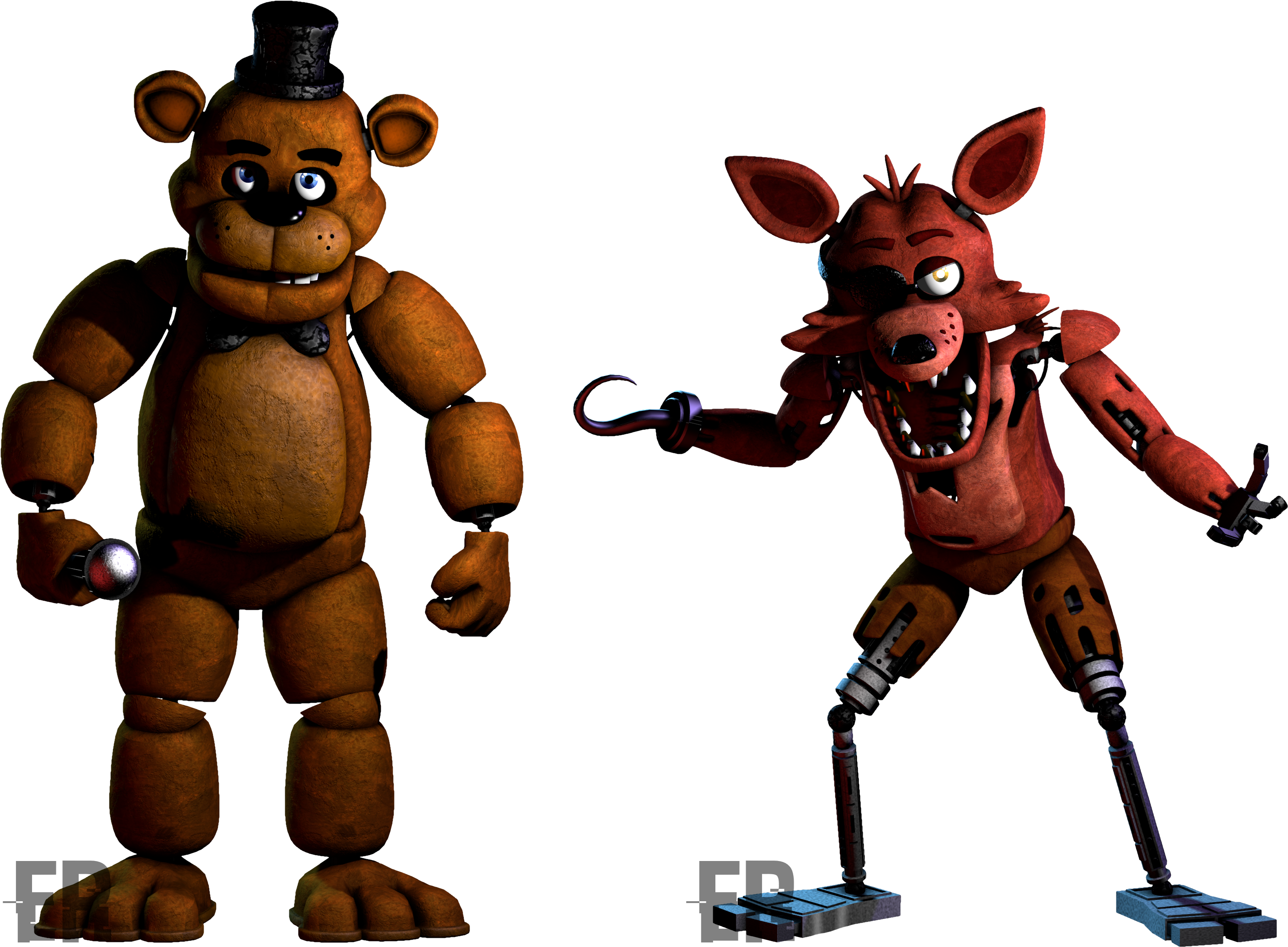 Fnaf Vr Curse Of Dreadbear Clipart (3126x2160), Png Download
