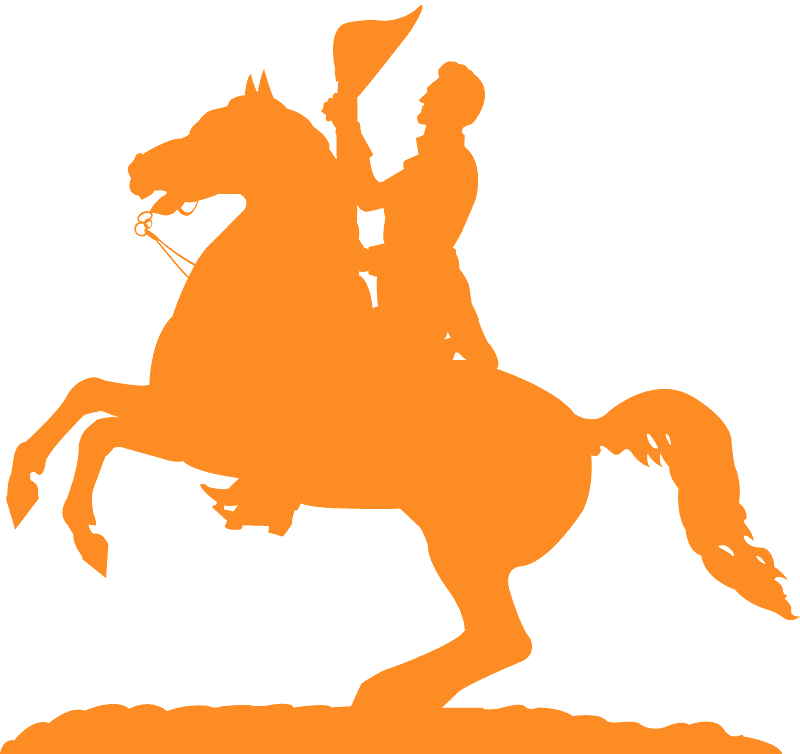 Alexander The Great Silhouette Clipart (800x754), Png Download