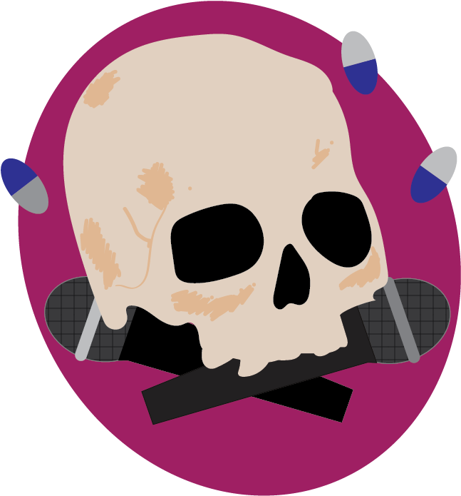 Skull Clipart (747x1064), Png Download