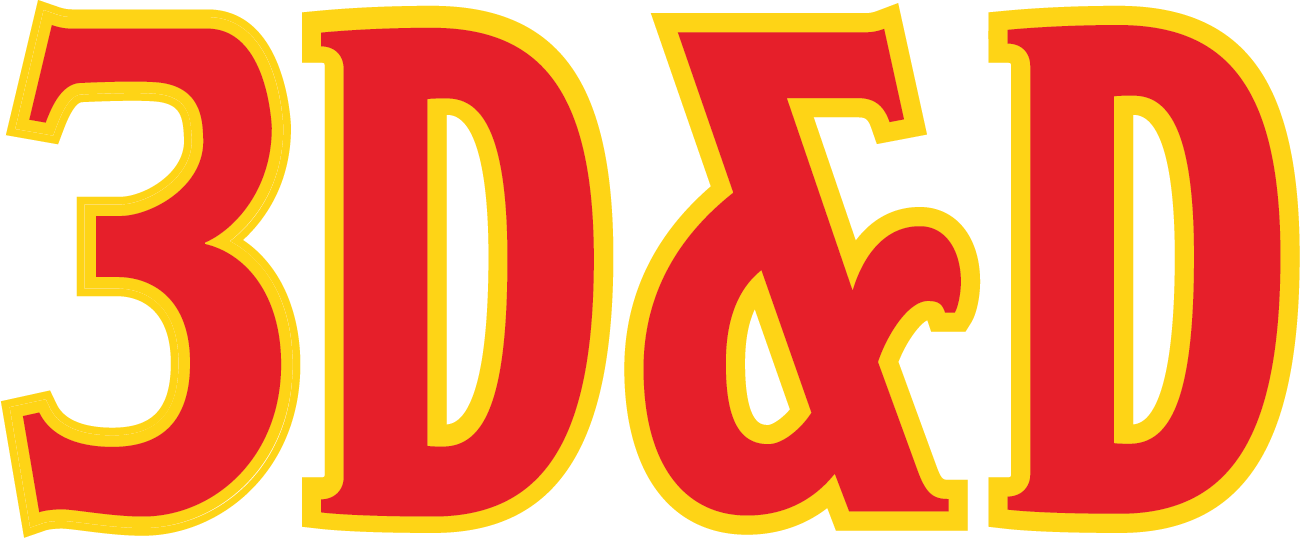 3d&d Clipart (1300x538), Png Download