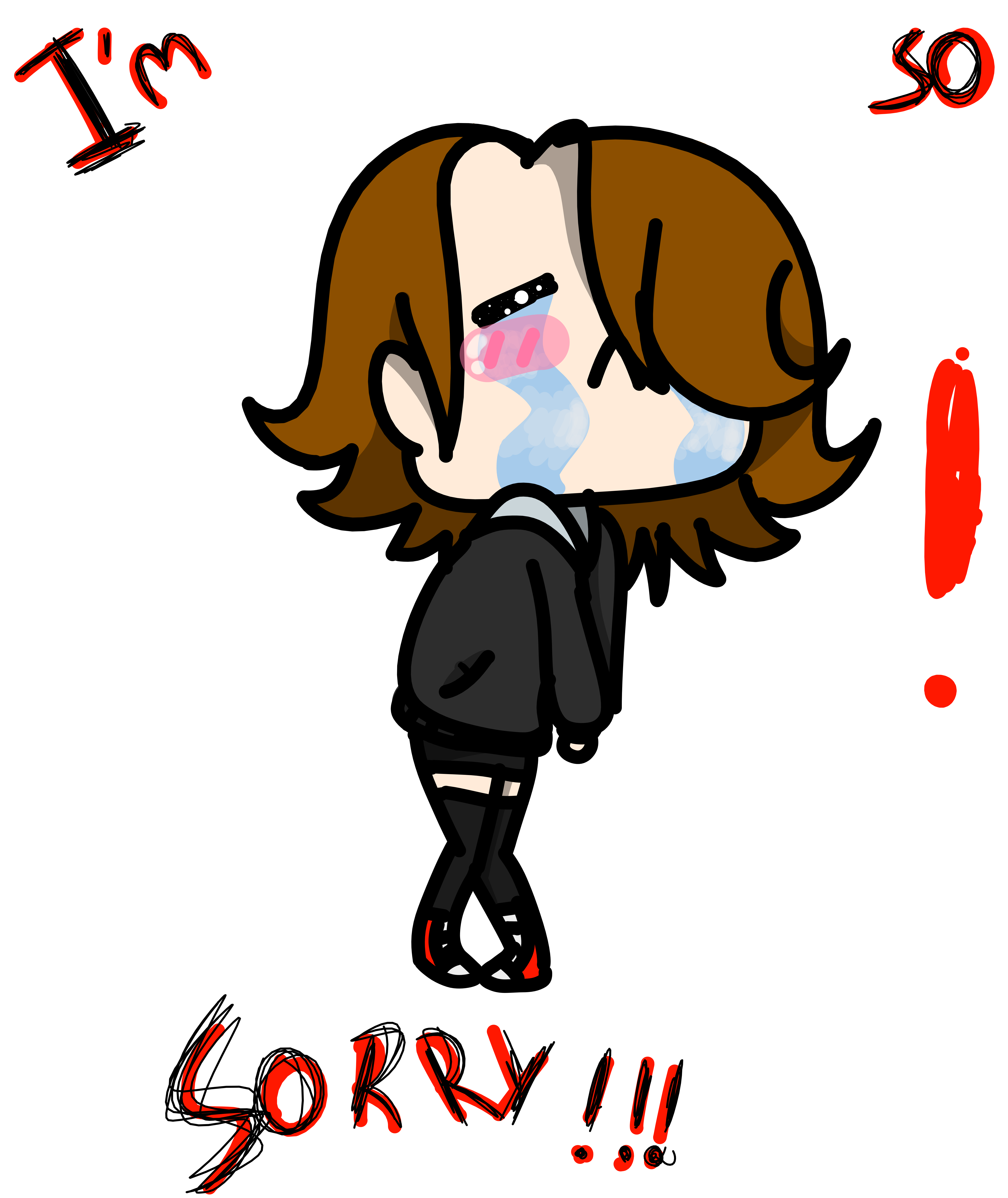 I'm Sorry Clipart - Png Download (7010x7016), Png Download