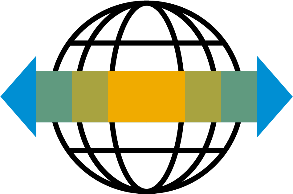 Globe Arrow Pictogram - World Wide Web Vector Clipart (1001x1001), Png Download