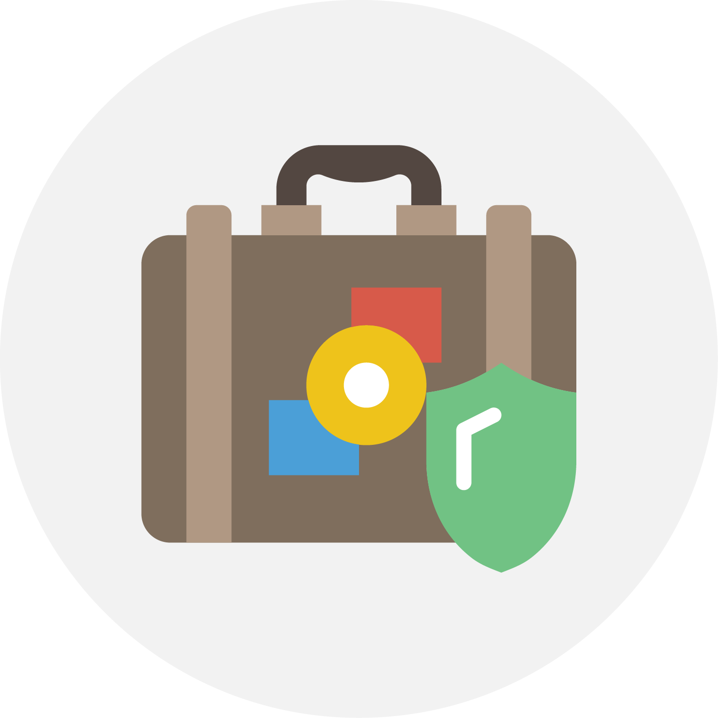 Paper Bag Clipart (1480x1480), Png Download