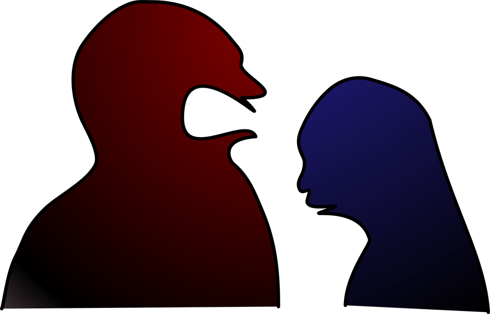 Png People Yelling Clipart (960x616), Png Download