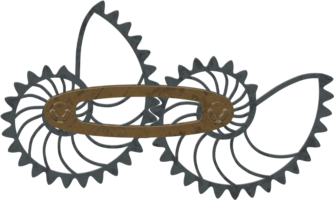 Transparent Nautilus Shell Clip Art - Nautilus Gears - Png Download (1103x662), Png Download