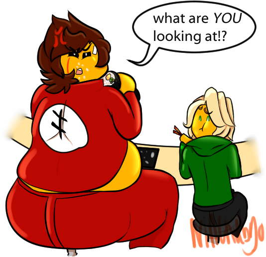 Red Clipart Ninjago - Cartoon - Png Download (600x527), Png Download