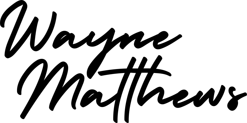 Wayne Matthews - Calligraphy Clipart (797x399), Png Download