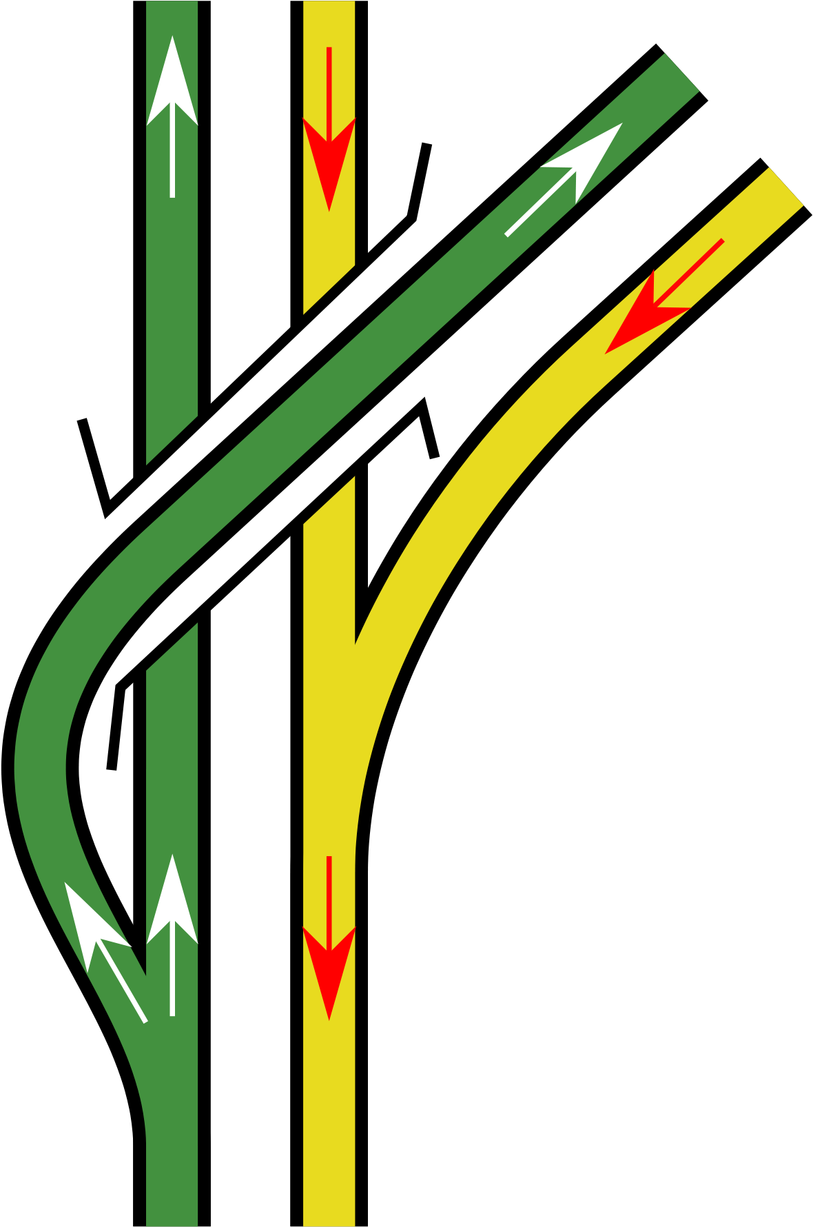 Flying Junction Train Clipart (1200x1890), Png Download