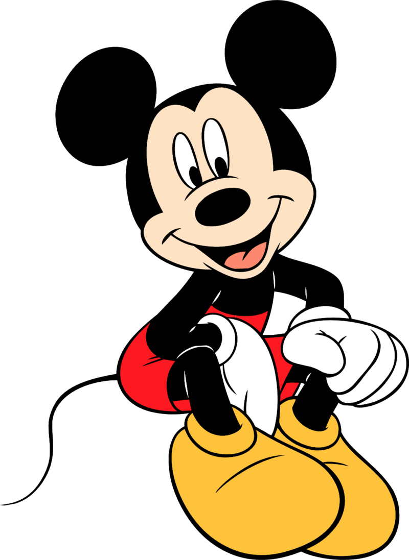 Mickey-mouse - Mickey Mouse Png Clipart (800x1097), Png Download
