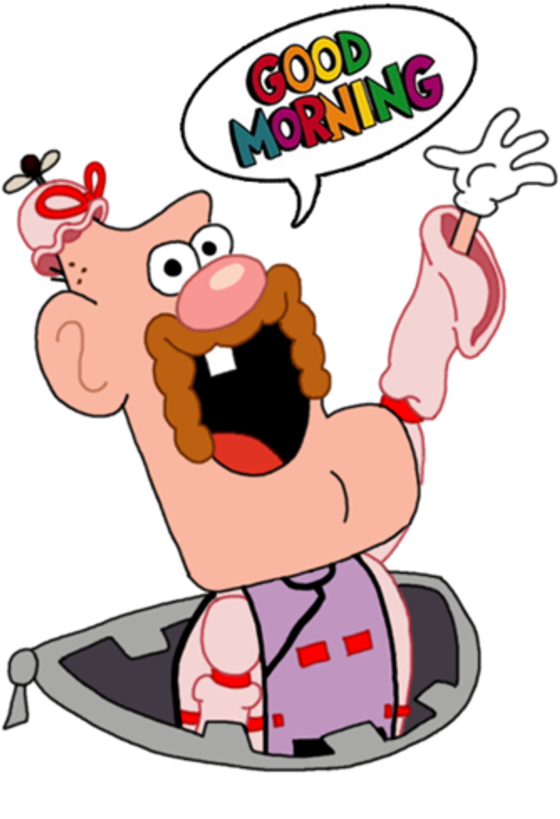 Good Morning Plants Vs - Uncle Grandpa Clipart (600x838), Png Download