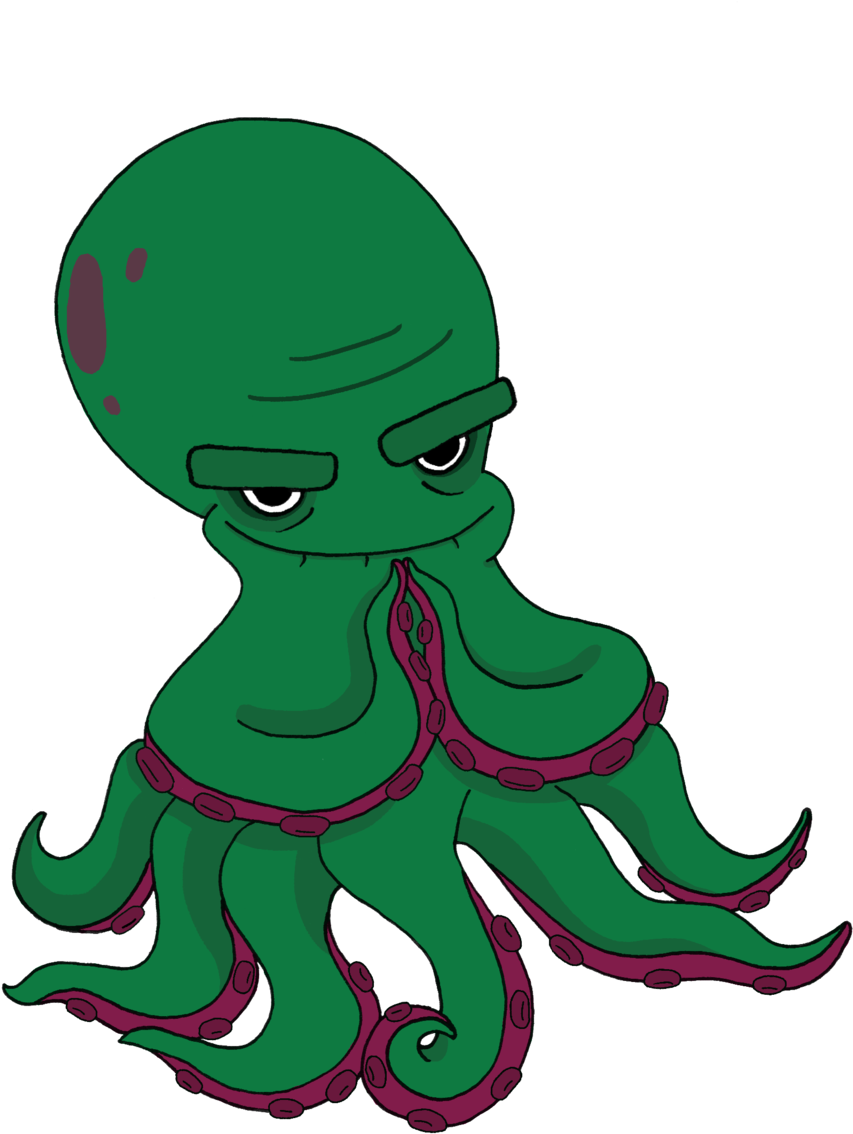 Cthunkle, By Ana Stretcu - Illustration Clipart (1000x1290), Png Download