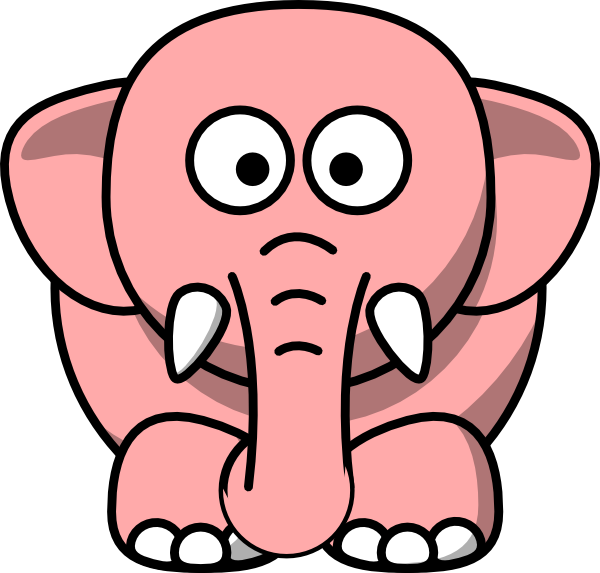 Elephant Clipart - Png Download (600x573), Png Download