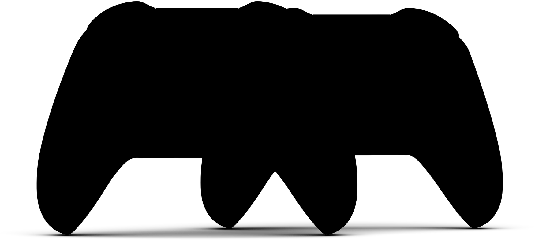Transparent Game Controller Clip Art - Png Download (1748x785), Png Download