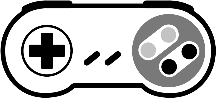 Snes - Game Controller Clipart (786x786), Png Download