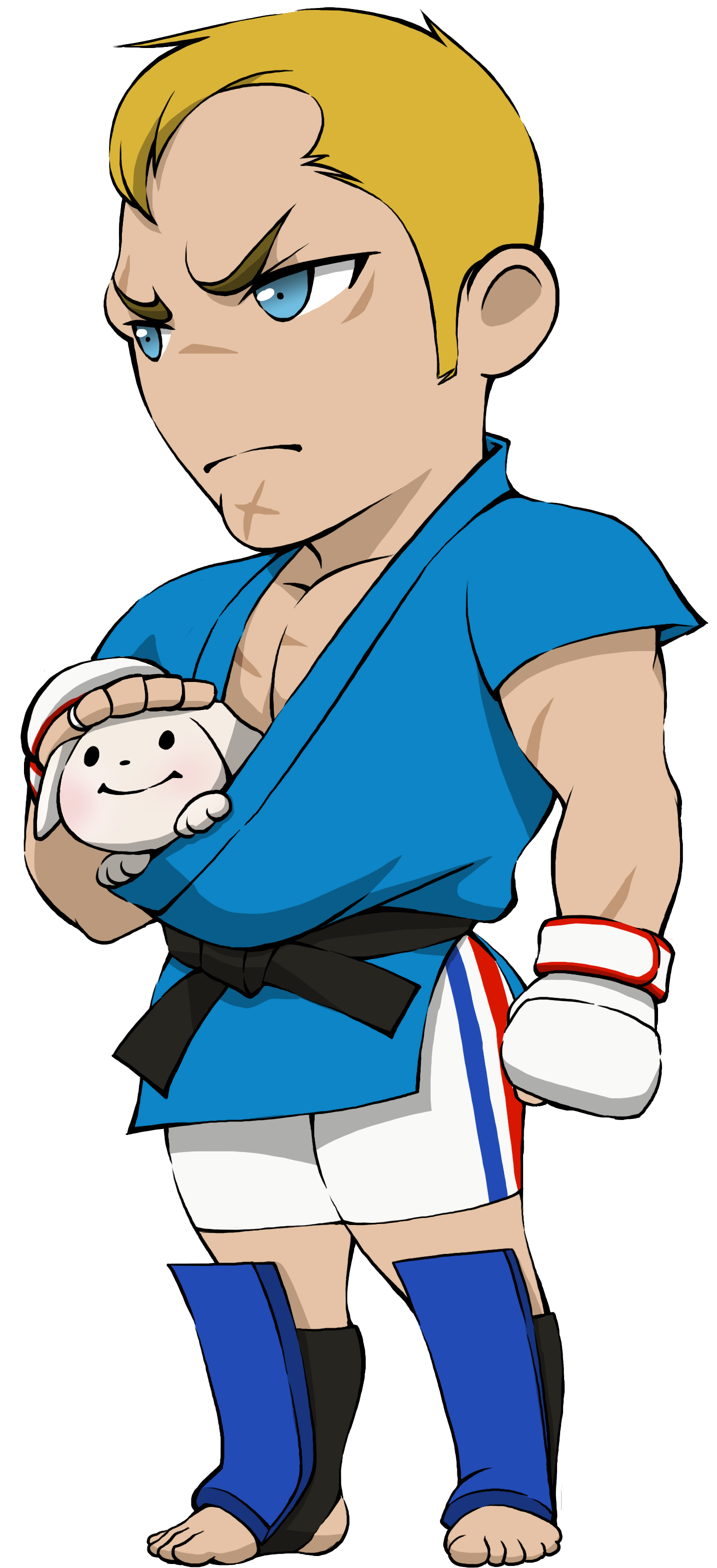 Chibi Street Fighter Clipart (2894x4093), Png Download