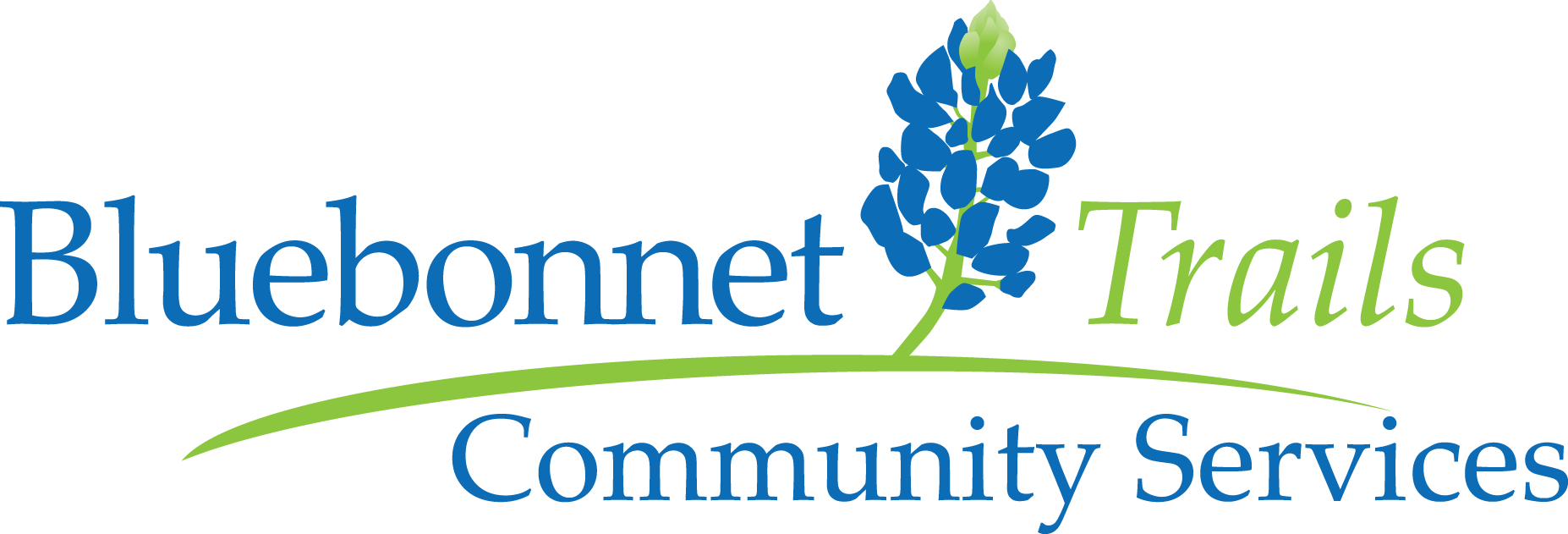 Transparent Texas Bluebonnet Clipart - Bluebonnet Trails - Png Download (1854x631), Png Download