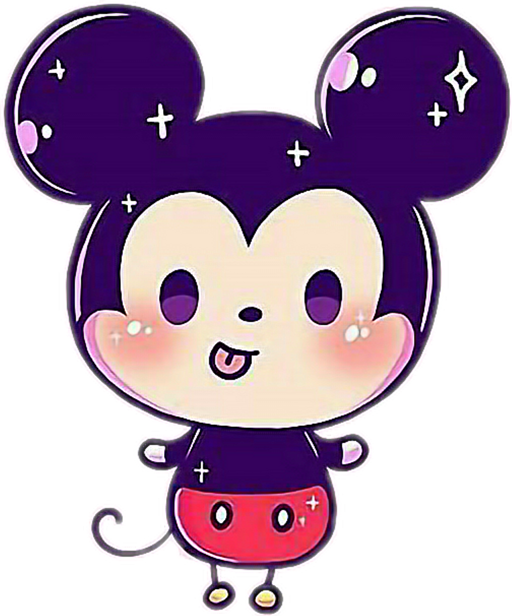 #mickey #mickeymouse #mouse #kawaii #animal #cartoons - Cute Mickey Mouse Cartoon Clipart (1024x1231), Png Download
