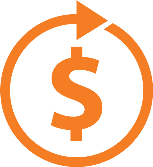 Moneyback Clipart Tax Return - Circle - Png Download (600x600), Png Download